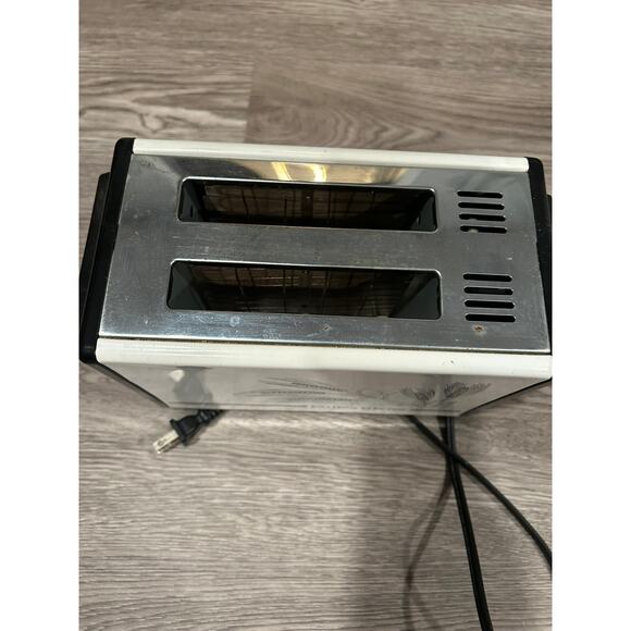 VINTAGE SAMSON RETRO AUTOMATIC TOASTER CT45-200 2 SLICE TESTING WORKING - Picture 3 of 3